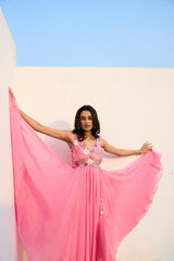 Valerie Dress - Vintage Pink