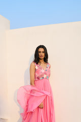 Valerie Dress - Vintage Pink