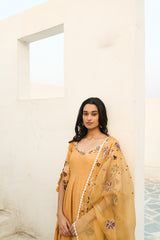 Theresee Kurta set - Cashew