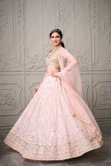 Hiranya Lehanga Set - Beach Peach