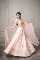Hiranya Lehanga Set - Beach Peach