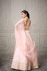 Hiranya Lehanga Set - Beach Peach