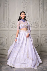Hiranya Lehanga Set - Lilac Melody