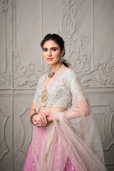 Sukanya Lehanga Set - Persian lilac