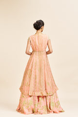 Saloni lehenga set_ Peach RTS