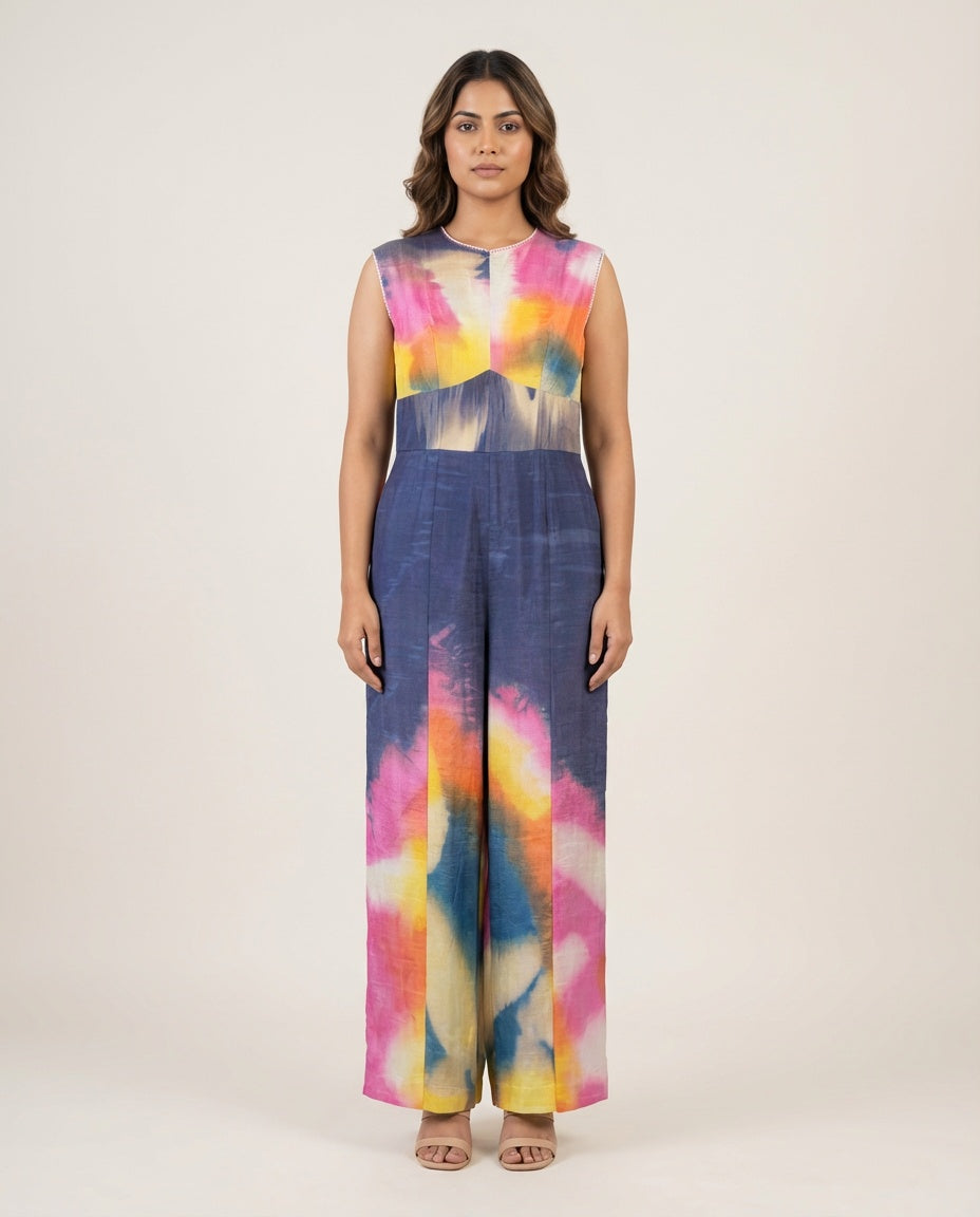 Xena Tie & Dye Jumpsuit RTS