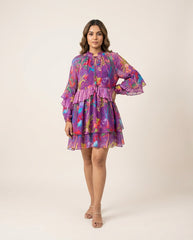 Briana Dress- Purple