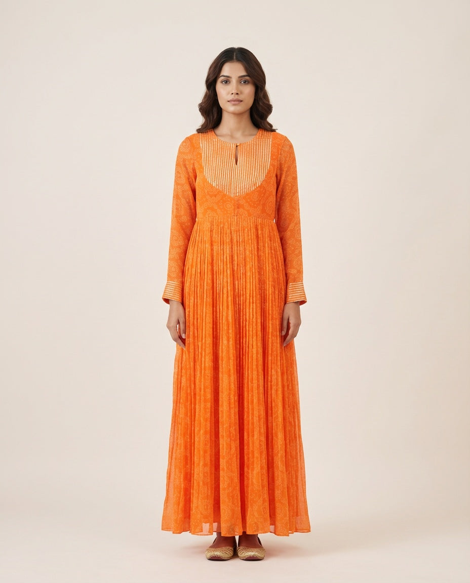 Mayra Dress- Orange