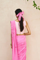 Udita Saree Set - Pink