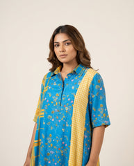 Ridhi Dress- Blue