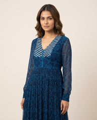 Leslie Kurtha Set- Blue