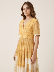 Rez Dress- Mustard Yellow