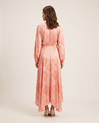 Anya Pink Bandini Dress with Jacket RTS