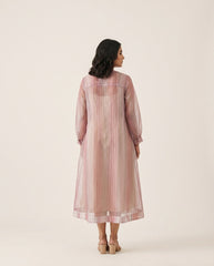 Via Dress- Mauve Pink
