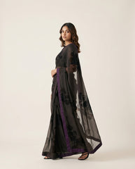 Moonlit Organza Saree with Blouse
