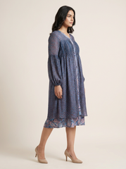 Umi Dress- Dark Blue