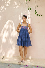 Vihara Dress - Bluish Grey