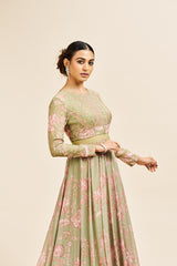Aanya dress _ Green RTS