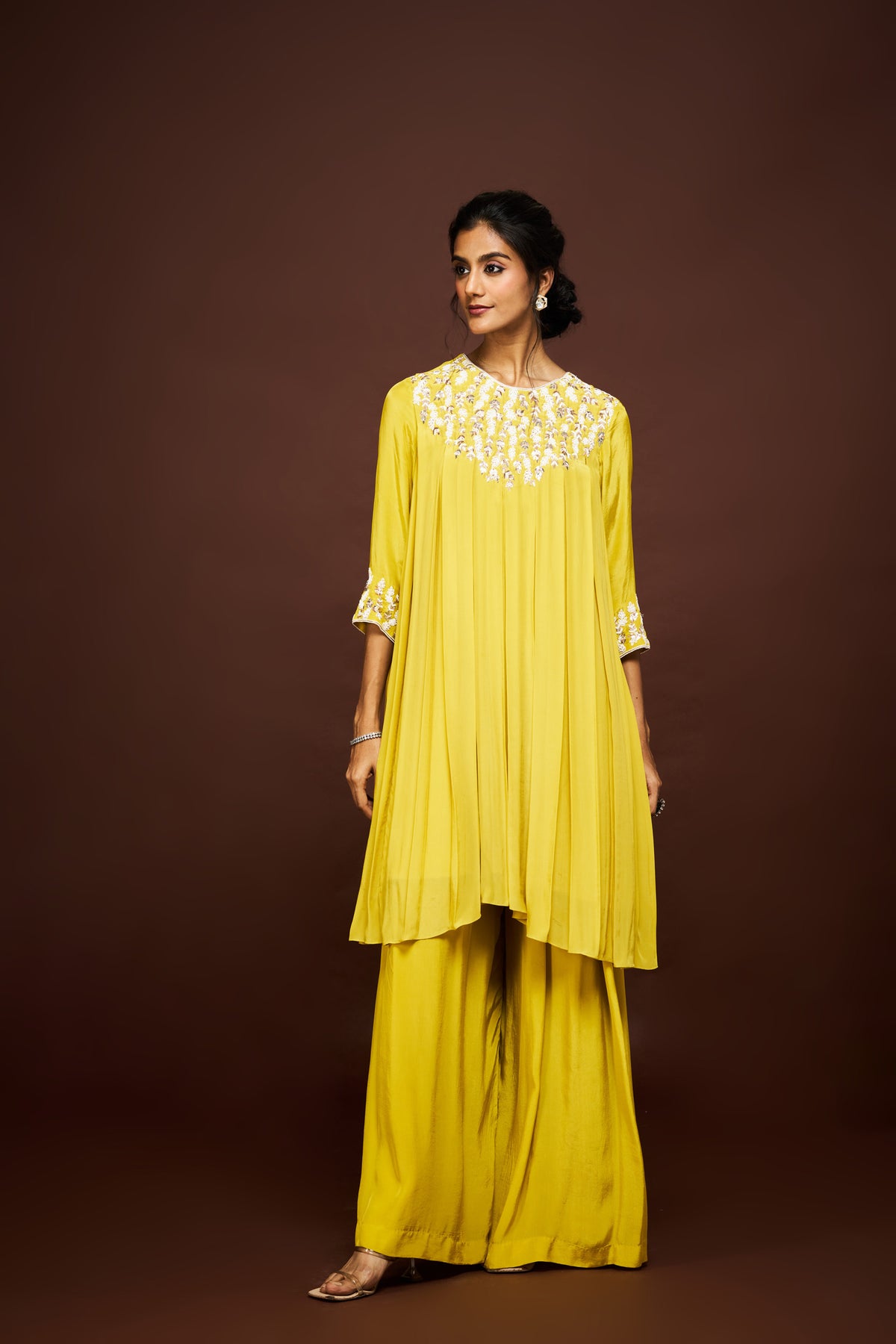 Risha Top with Bottom - Yellow