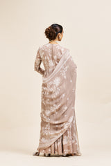 Ishika dress with dupatta _ Neutral beige RTS