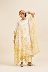 Yara kaftan set_ ivory