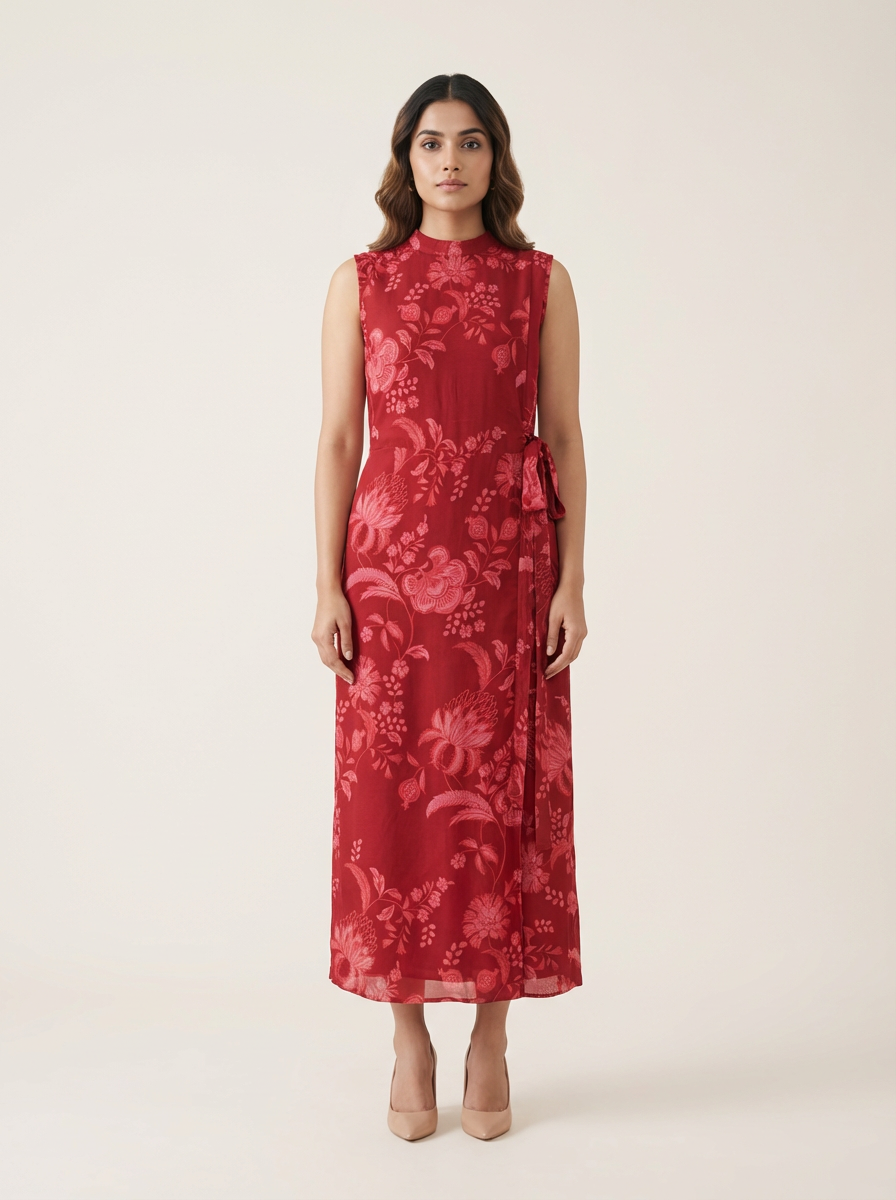 Irene Jumpsuit- Maroon