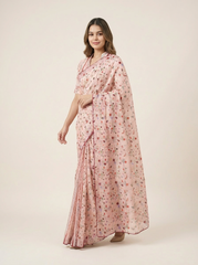 Rory Red Saree with Blouse