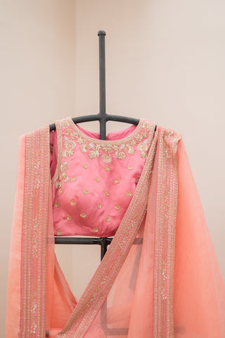 Kusuma Saree With Embroidery Blouse