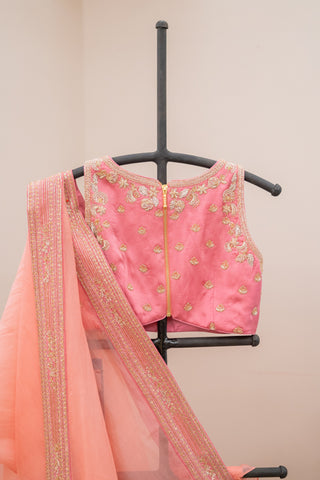 Kusuma Saree With Embroidery Blouse