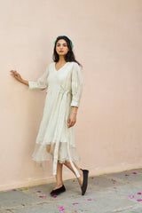Advira Dress - Tea Green