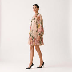 Kisa short dress - Peach