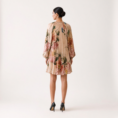 Kisa short dress - Peach