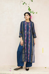 Mysha 3 Piece Set - Navy Blue