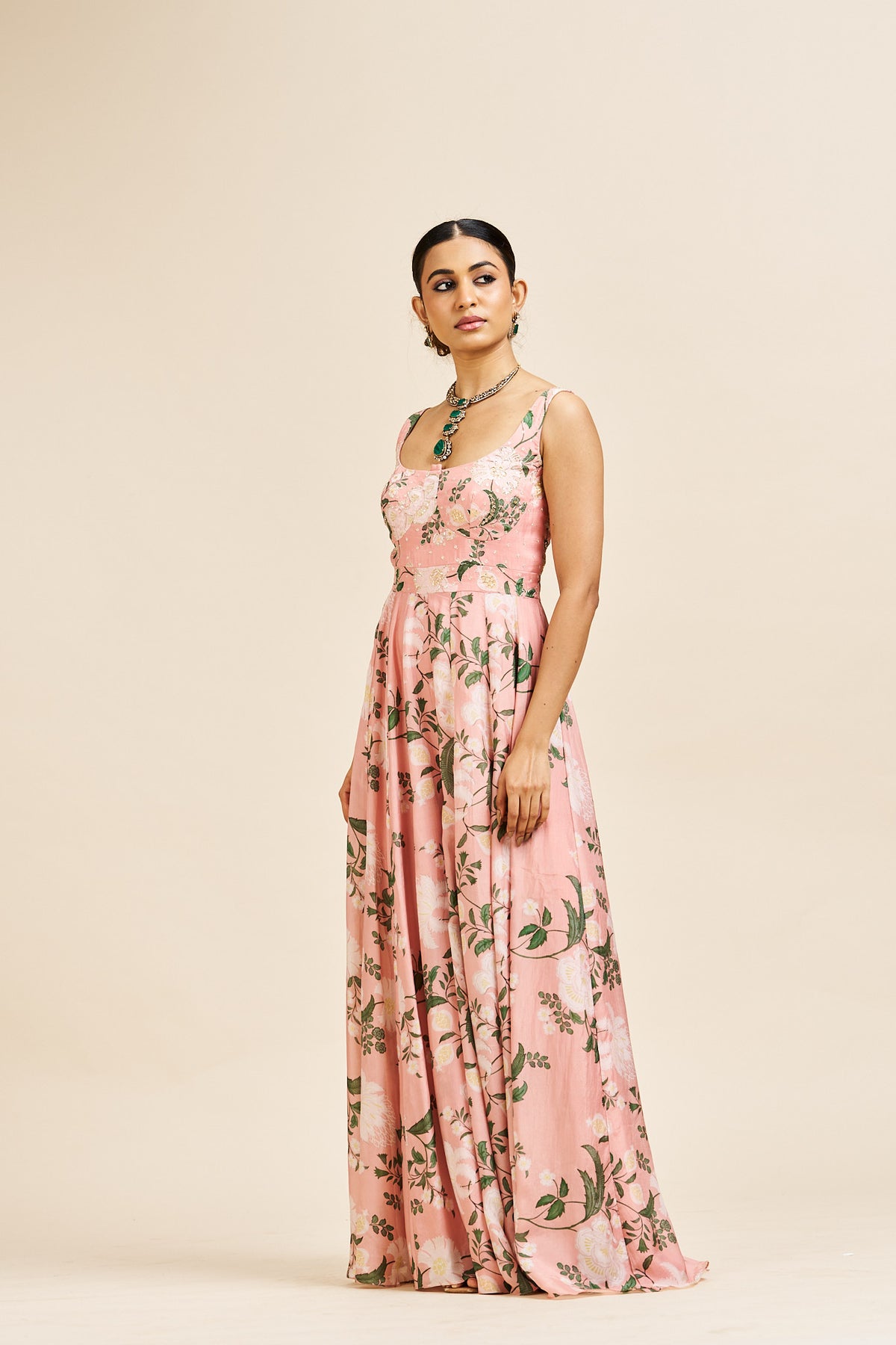 Amal jumpsuit _ Blush pink RTS