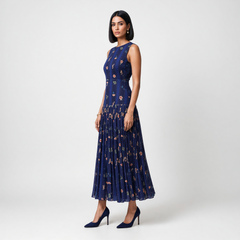 Koena dress - Navy Blue