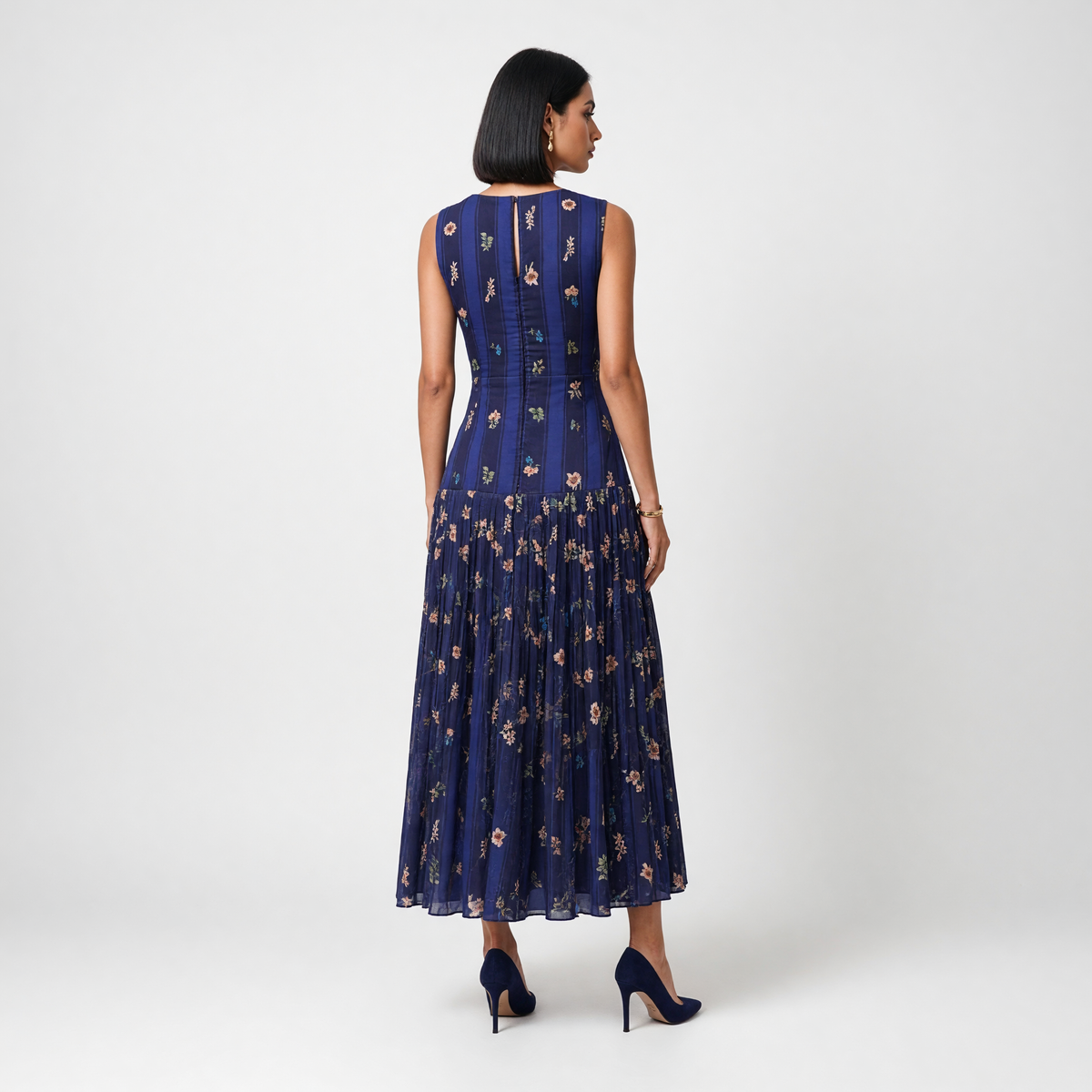 Koena dress - Navy Blue