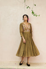 Tisya Dress - Olive Green