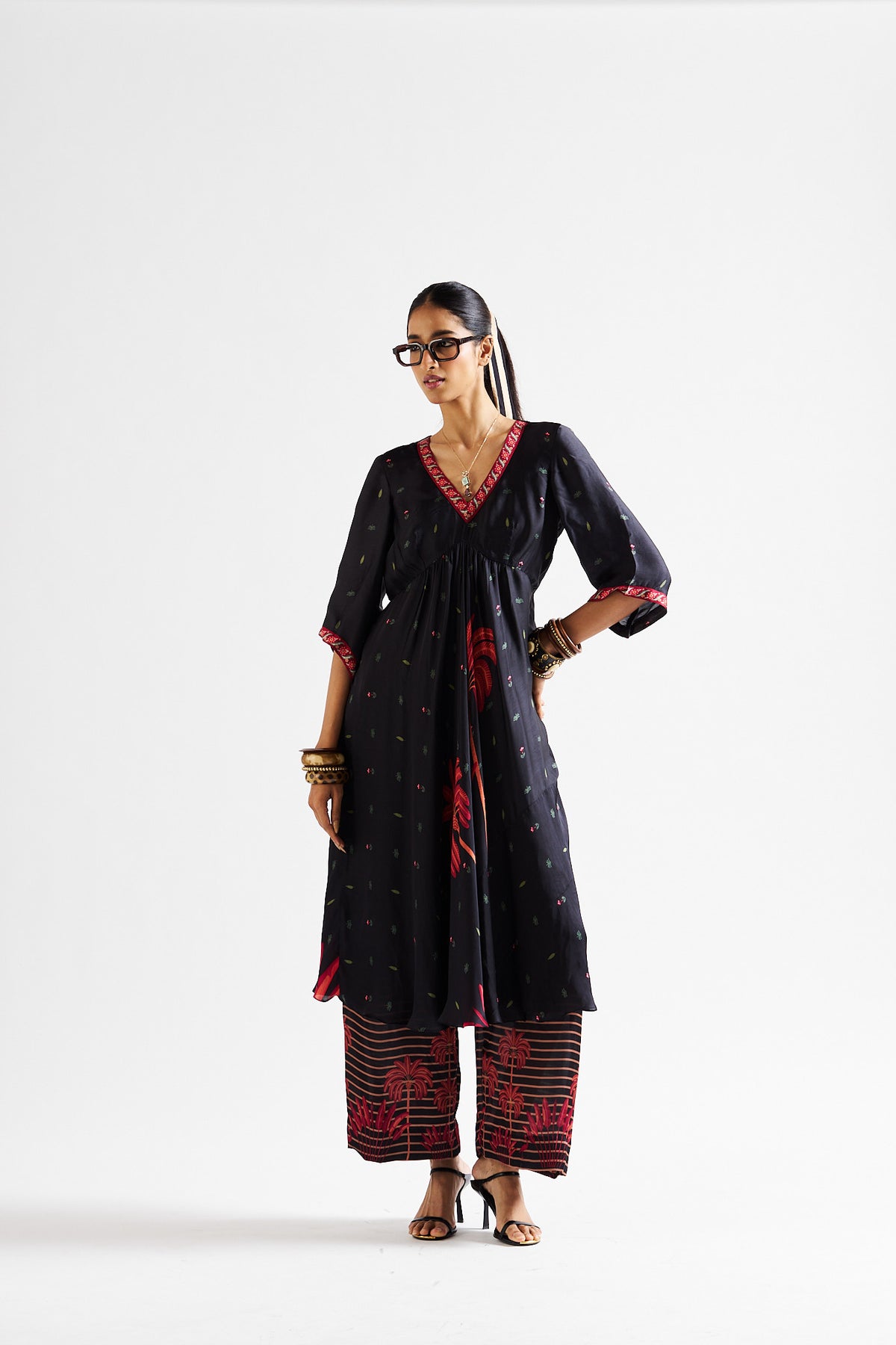 Heera Kurtha set_ Black RTS