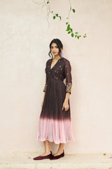 Suhita Dress - Brown