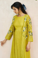Savi Cape Set - Lime Green
