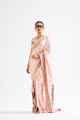 Minika Saree Set-Candy Beige