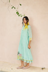 Saha Dress - Mint Green