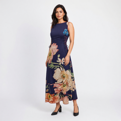 Runa dress - Navy Blue
