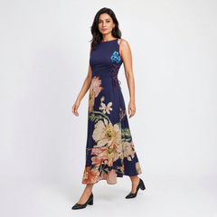 Runa dress - Navy Blue