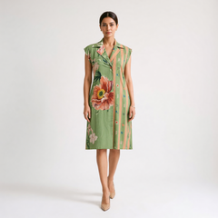 Talia short dress - Green