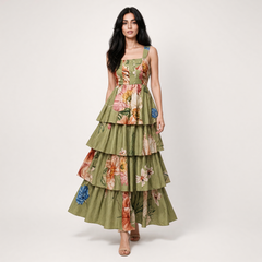 Vika dress - Green