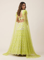 Jyla Net Lehanga- Pollen Yellow