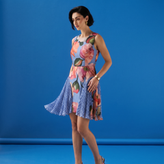 Lola Dress- Fern Blue