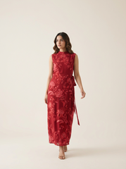 Irene Jumpsuit- Maroon