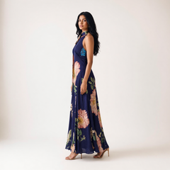 Bixcy dress - Navy Blue
